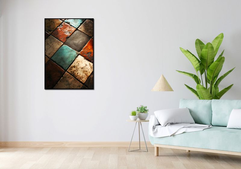 Plakat 68x98cm Ceramiczna Kompozycja zdjęcie 4