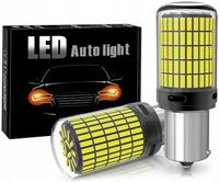 Żarówka P21W BA15S 144 Diody LED SMD do Światła Cofania Wsteczny Biała 2szt