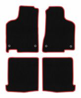Dywaniki welurowe CARLUX-RED do Volkswagen Lupo 3L 1997-2005