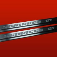 Listwa progowa VOLKSWAGEN SCIROCCO MK2 GT Stal nierdzewna 304 mat 2szt