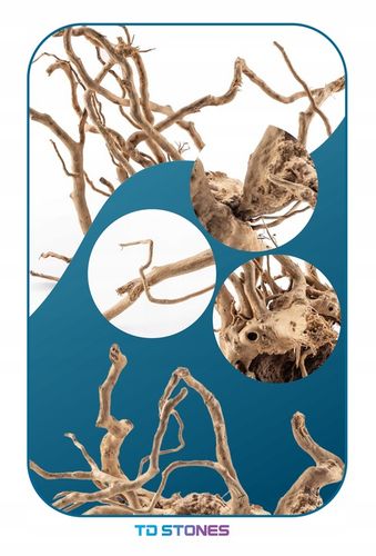 KORZEŃ DO AKWARIUM Red Moor Wood M 30cm OKAZY PREMIUM na Arena.pl