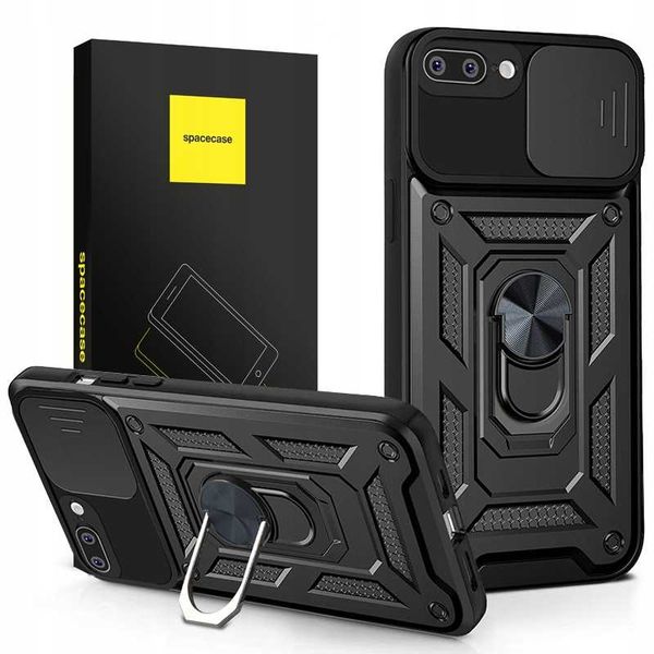 Spacecase Camring Iphone 7/8 Plus Black zdjęcie 1