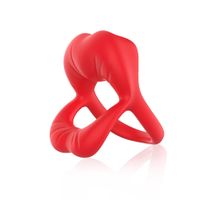 big mouth red 9 vibration function