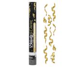 KONFETTI PNEUMATYCZNE B&C SERPENTYNY ZŁOTE 40CM GODAN