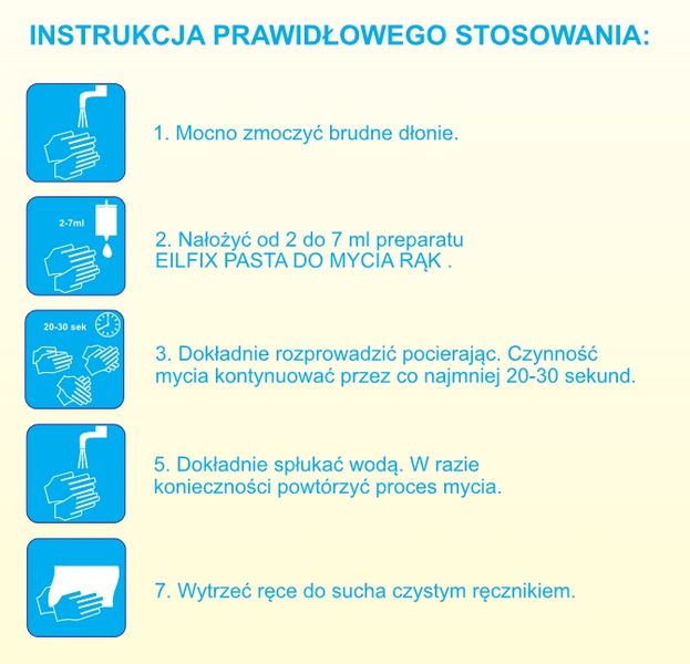 Pasta do mycia rąk Eilfix 10 l zdjęcie 10