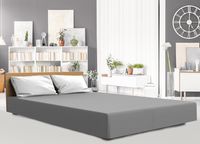 Prześcieradło jersey elastan z gumką 59 BLEI/POPIEL/220x200x30