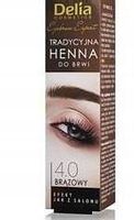 Delia Henna Do Brwi Tradycyjna Brązowa 4.0