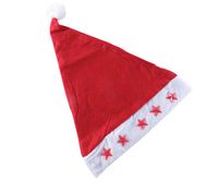 czapka Mikołaja z gwiazdkami  12szt.