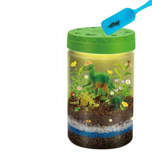 DINOZAUR OGRÓD TERRARIUM PROJEKTOR LAMPKA NOCNA PIASEK NAKLEJKI ROŚLINY na Arena.pl