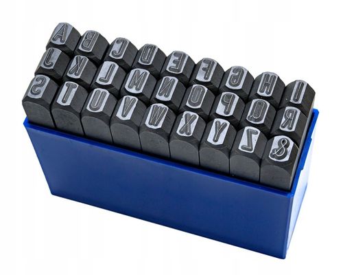 ZNACZNIK NUMERATOR STEMPLE LITERY 27 GERMANY 7 mm na Arena.pl