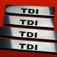 Listwa progowa VOLKSWAGEN GOLF MK7 Stal nierdzewna 304 połysk 4szt