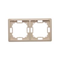 Basic Ramka na 2-moduły BMR2/12 beżowy SIMON