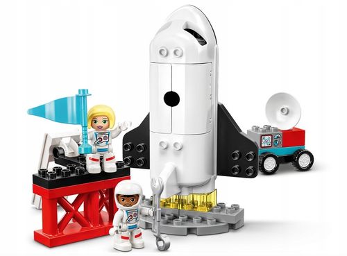 KLOCKI LEGO DUPLO LOT PROMEM RAKIETĄ W KOSMOS PREZENT DLA 2,3,4,5 LATKA na Arena.pl