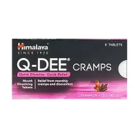 Preparat ziołowy Q-Dee Cramps Himalaya 8 tabletek