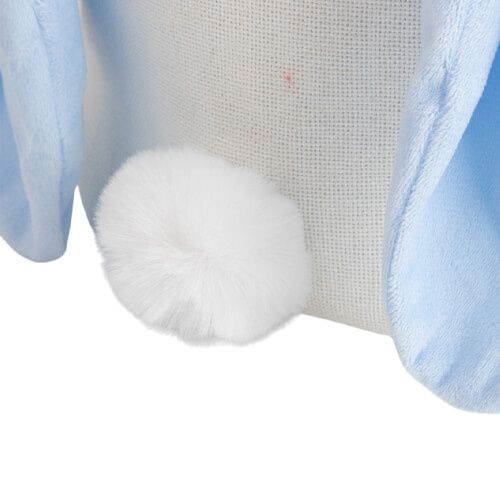 Torba w kształcie zajączka do sublimacji - błękitne uszy na Arena.pl