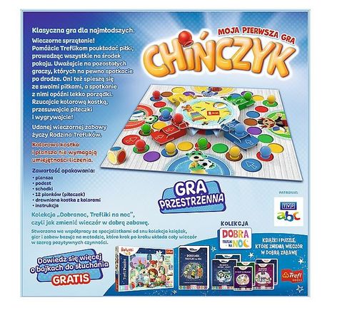 Gra Chińczyk Moja pierwsza gra Trefliki na Arena.pl