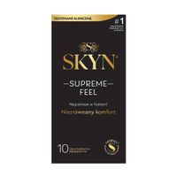 prezerwatywy ultracienkie skyn supreme feel poliizoprenowe 10 sztuk