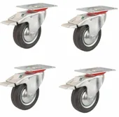Koła do rusztowań wózków transportowe 125 mm 4xham