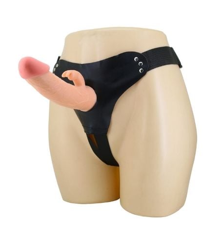 Miękki strap-on z króliczkiem na Arena.pl