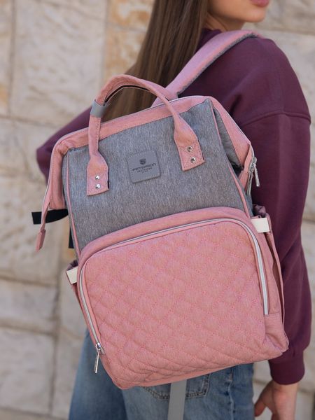 plecak ptn mb3-6012 gray-pink zdjęcie 6