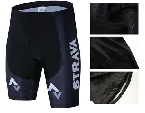 STRÓJ ROWEROWY MĘSKI STRAVA SZARY SPODENKI ŻELOWE KOMPLET KOLARSKI L na Arena.pl