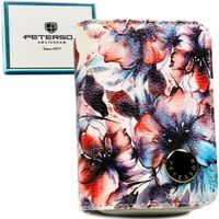 portfel damski skóra+pu ptn px33-pf2-4962 blue