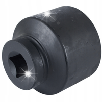 NASADKA UDAROWA CR-MO 75MM CALOWA NASADKI PIASTY KLUCZA 6-KĄTNA 1"