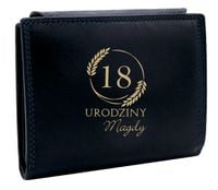 Portfel damski POMYSŁ NA prezent NA URODZINY PERSONALIZOWANY GRAWER