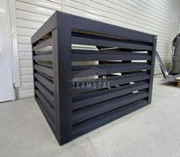 Osłona klimatyzatora – pompy ciepła 110x60x80cm cm antracyt TS1219