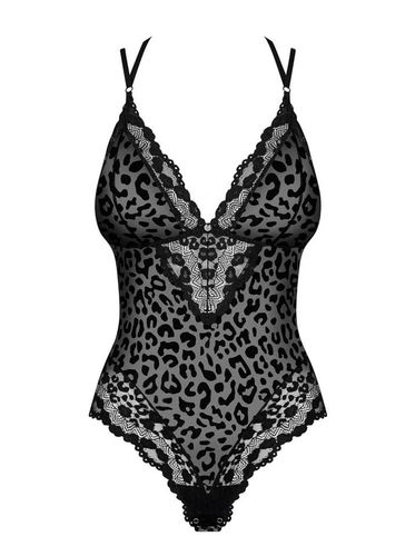 Seksowne Czarne Body Giully Obsessive S/M na Arena.pl