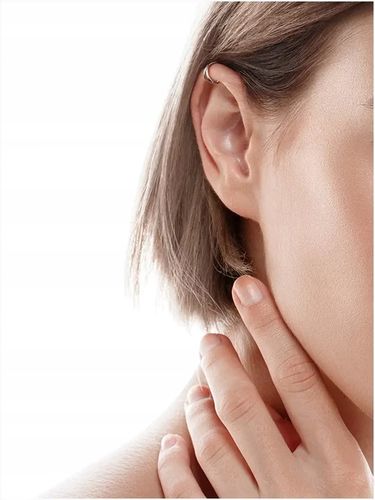 NAUSZNICA KOLCZYKI NAUSZNICE SREBRO 925 na Arena.pl