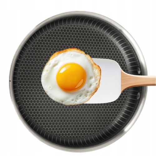 PATELNIA POWŁOKA NON STICK - STRUKTURA PLASTRA MIODU HEXAGONAL HYBRID 24CM na Arena.pl