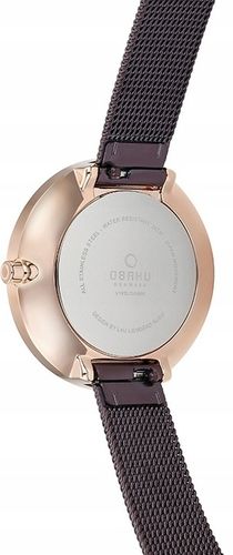 Zegarek damski Obaku Vand Walnut na Arena.pl