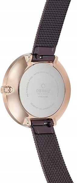 Zegarek damski Obaku Vand Walnut zdjęcie 10