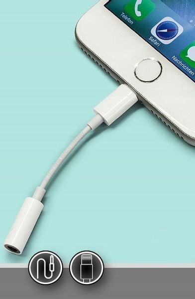 ORYGINALNY ADAPTER PRZEJŚCIÓWKA APPLE MMX62ZM/A LIGHTNING - JACK 3.5mm zdjęcie 8