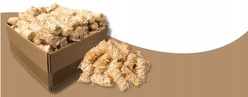 Podpałka do kominka rozpałka grilla pieca ekologiczna naturalna na Arena.pl