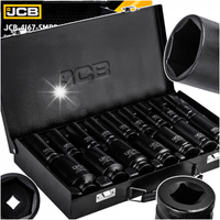 ZESTAW NASADKI UDAROWE GŁĘBOKIE DO KLUCZ PNEUMATYCZNY 1/2" 10-36MM 16el JCB