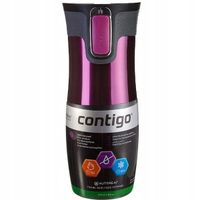 CONTIGO WEST LOOP 2.0 470ML - KUBEK TERMICZNY - MALINOWY - ORYGINAŁ