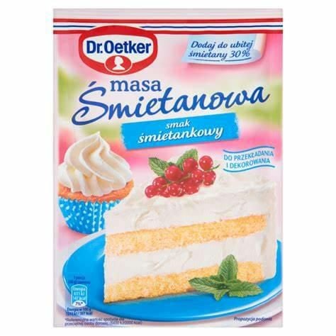 DR OETKER Masa Śmietankowa 56g zdjęcie 1