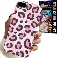 ETUI DO IPHONE ( 7 PLUS ) - RÓŻOWA PANTERKA PANTERA KOBIECE WZORY