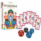 Pitagoras gra towarzyska edukacyjna logiczna dla całej rodziny 8+matematyka