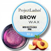 ProjectLashes Wosk Do Układania Brwi Odżywczy Peach 30 ml