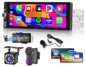 Radio Samochodowe 1 Din Usb Android Auto Carplay Mirror Link Kamera Cofania
