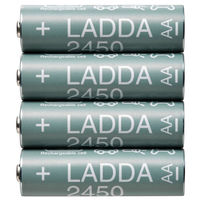 Baterie AA 2450mAH 4szt HR06 akumulatorki paluszki