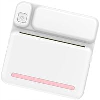 Mini drukarka termiczna przenośna dla dziecka C19 różowa Bluetooth Drukuś