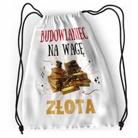 Plecak Dla Budowlańca Sportowy Szkolny Worek Torba Z Nadrukiem Ze Zdjęciem