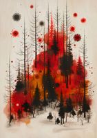 Plakat 21x29,7cm Światło w Mroku