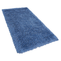 Dywan shaggy 80 x 150 cm niebieski CIDE