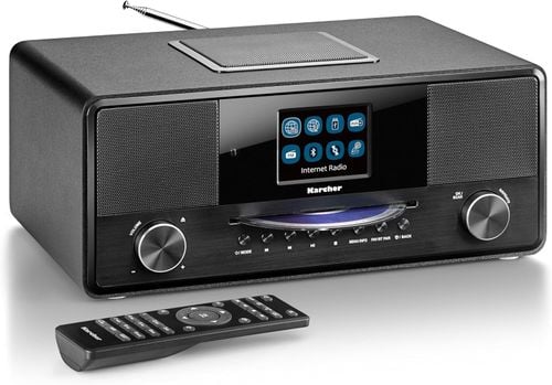 Radio sieciowe DAB+, FM, internetowe Kärcher DAB 9000CDI Czarny na Arena.pl