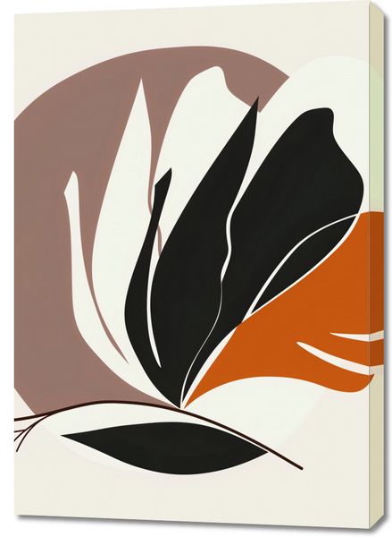 Obraz 70x100cm Elegancja Roślinna zdjęcie 1